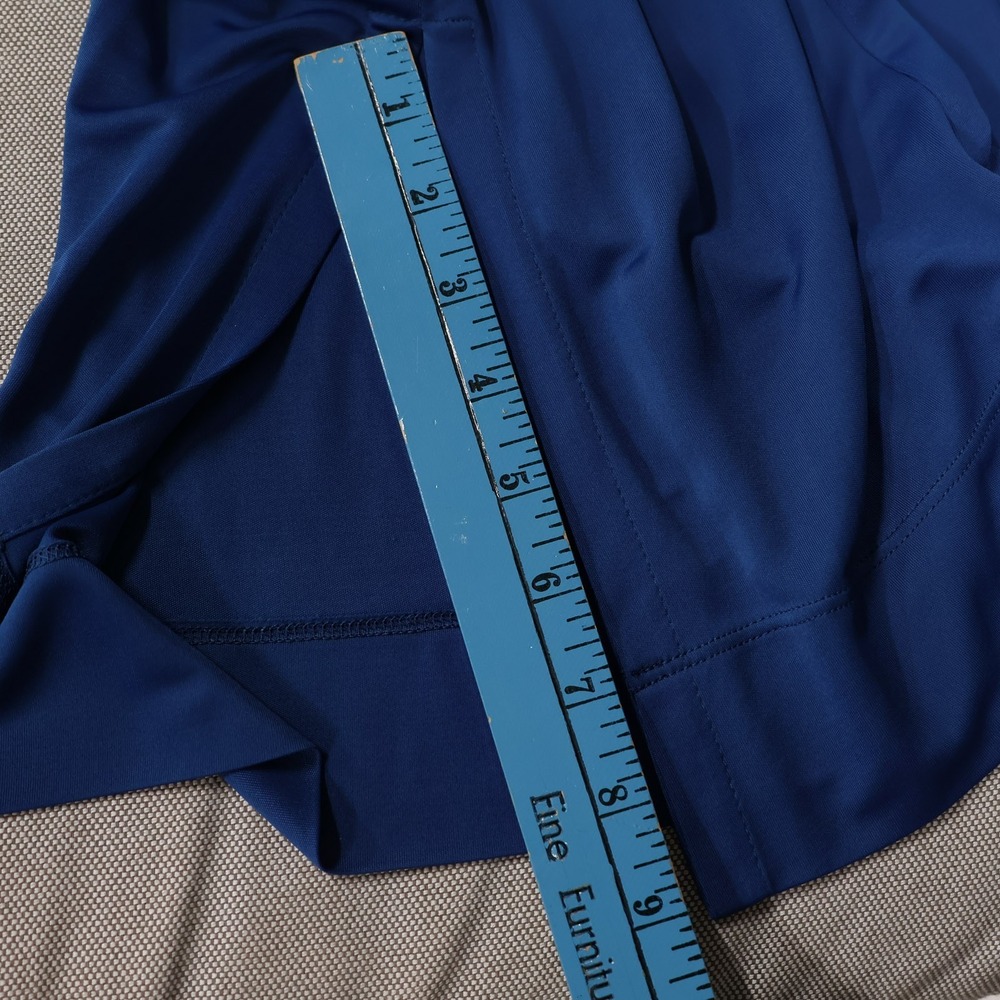 Akris Punto Dress Women 6 Blue Spaghetti Strap 100% Viscose Switzerland Designer - Picture 13 of 13